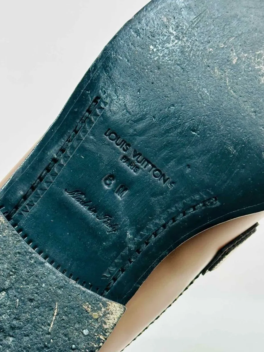 LOUIS VUITTON Brown Loafers 42