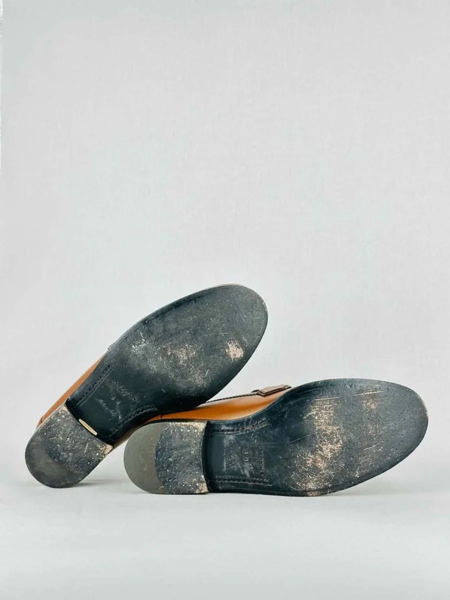 LOUIS VUITTON Brown Loafers 42