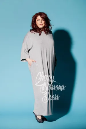 Loungewear Dress, Plus Size Robe Dress, Women Comfortwear, Stay Home Kaftan, Plus Size Loungewear, Cozy Pocket Dress, Loose Comfy Dress