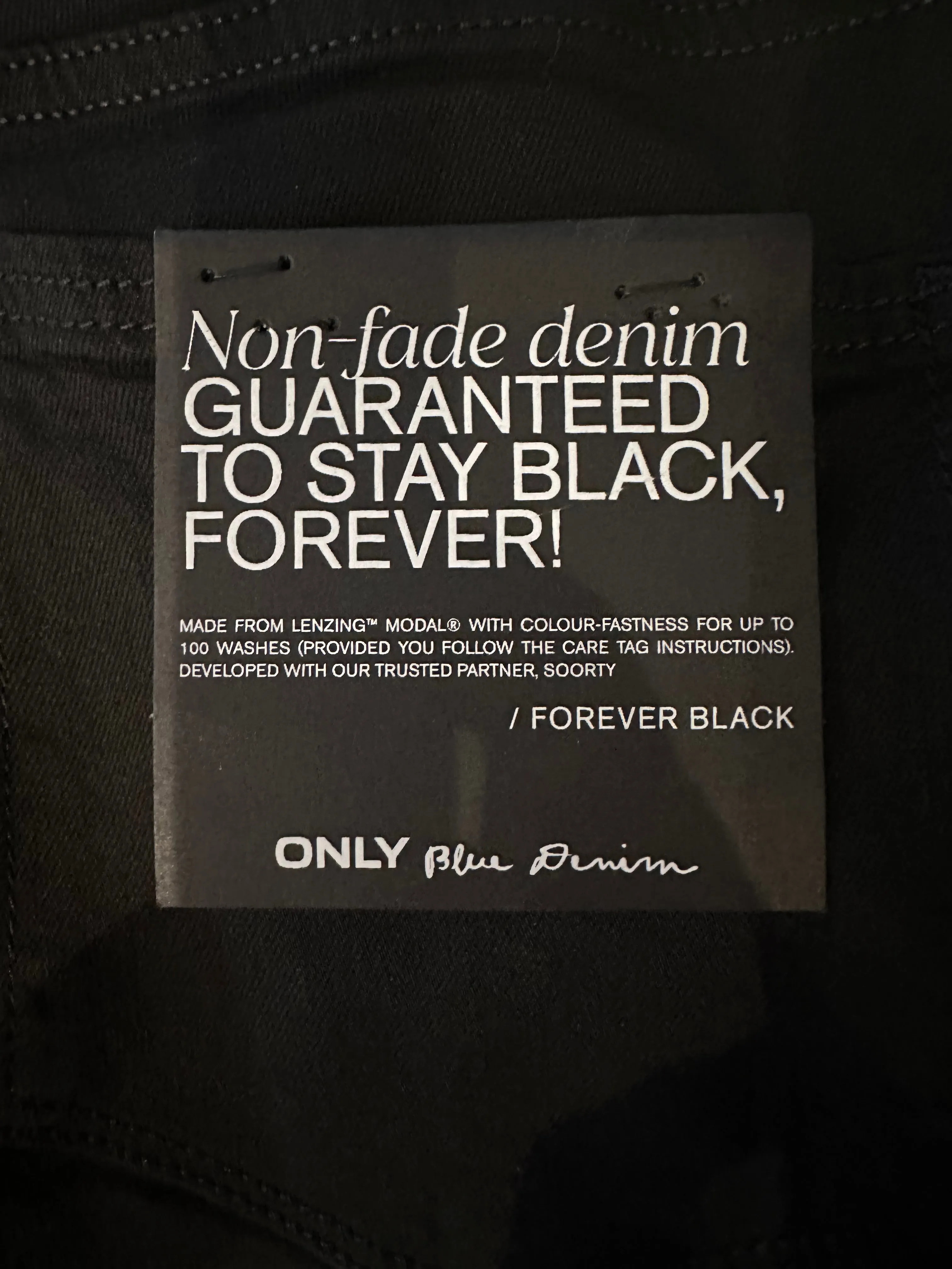 Madison Black Denim High Waist Wide Leg Jeans
