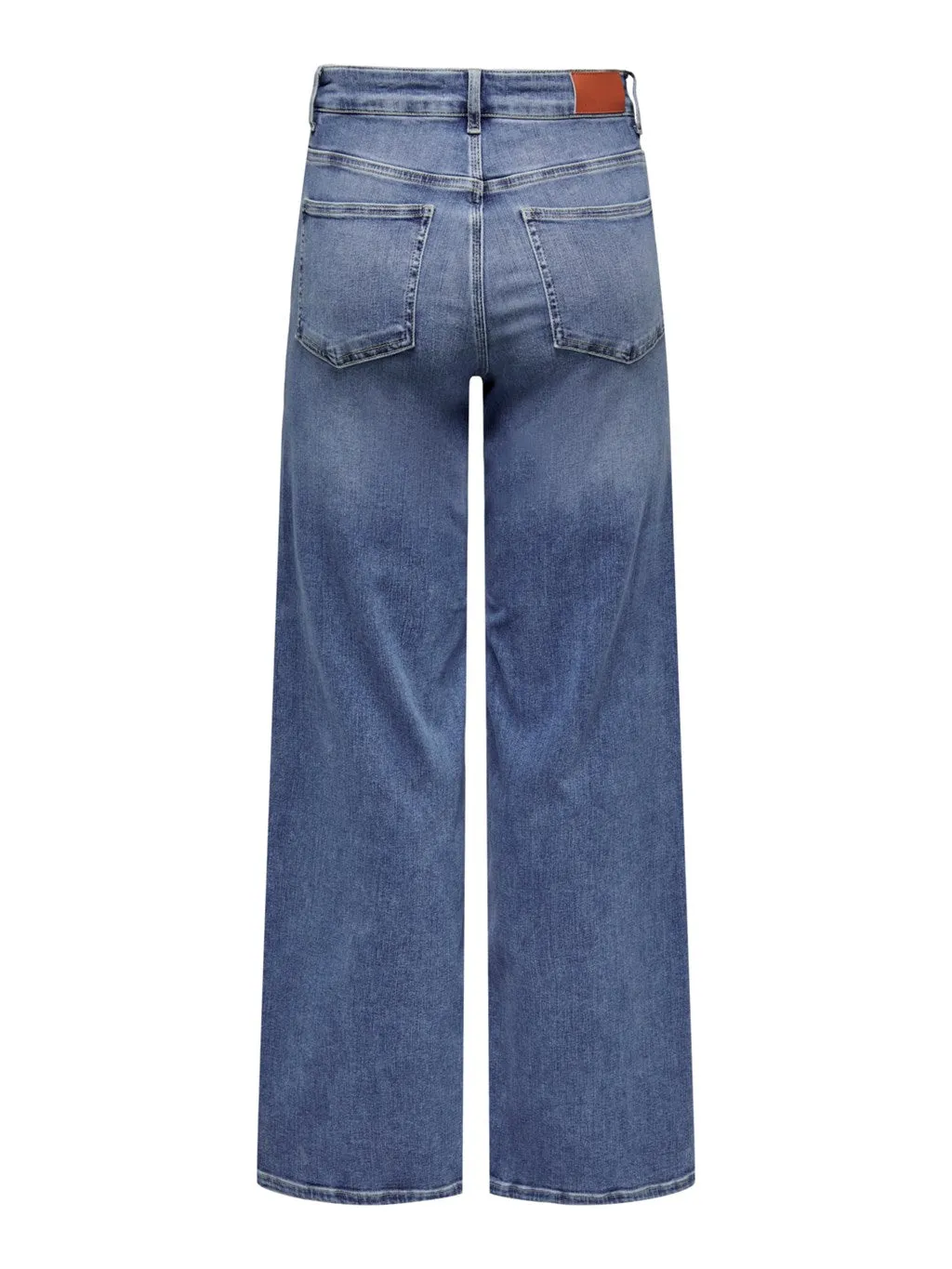 Madison Black Denim High Waist Wide Leg Jeans