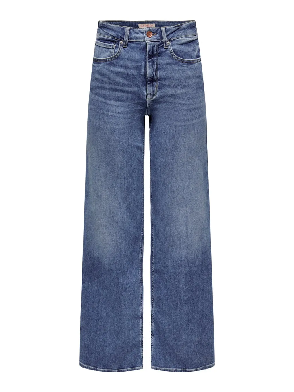 Madison Black Denim High Waist Wide Leg Jeans