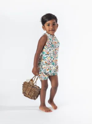 Madison Square Romper- roses