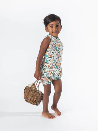 Madison Square Romper- roses