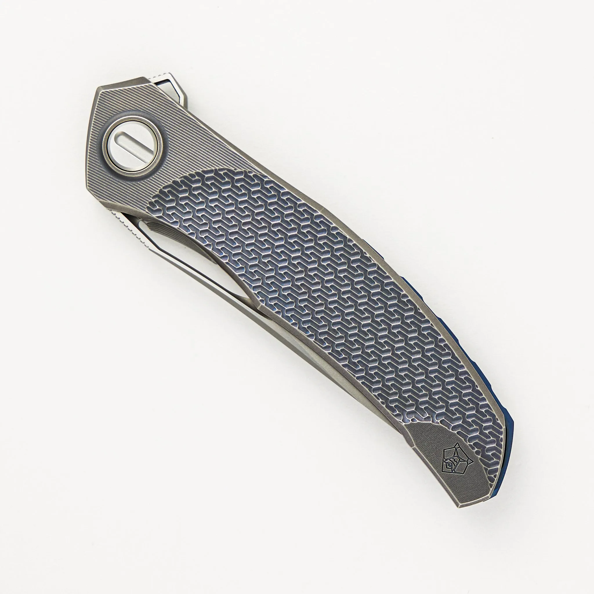 Mini Quantum Custom Division – Titanium Handle – M398 Blade – SRRBS