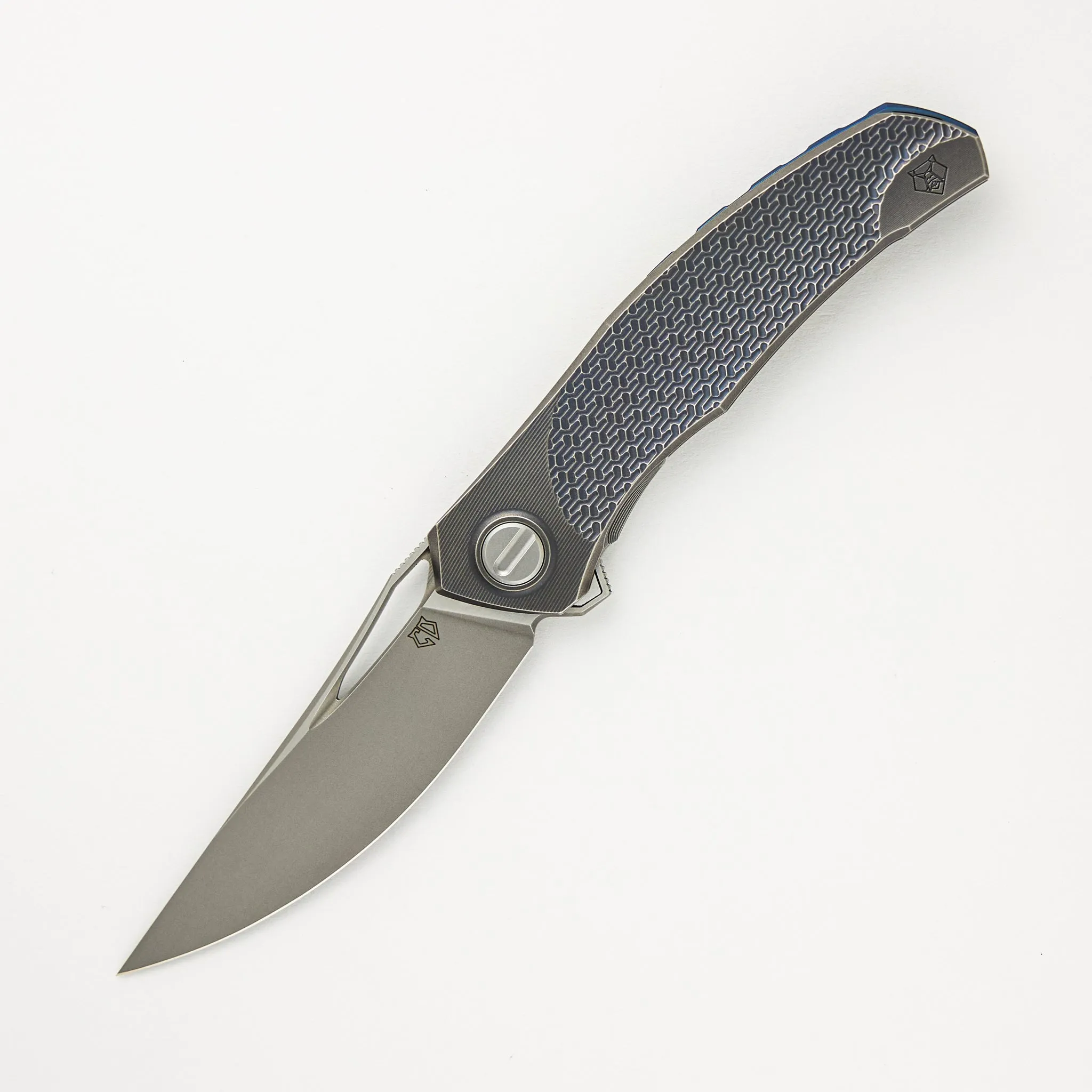 Mini Quantum Custom Division – Titanium Handle – M398 Blade – SRRBS