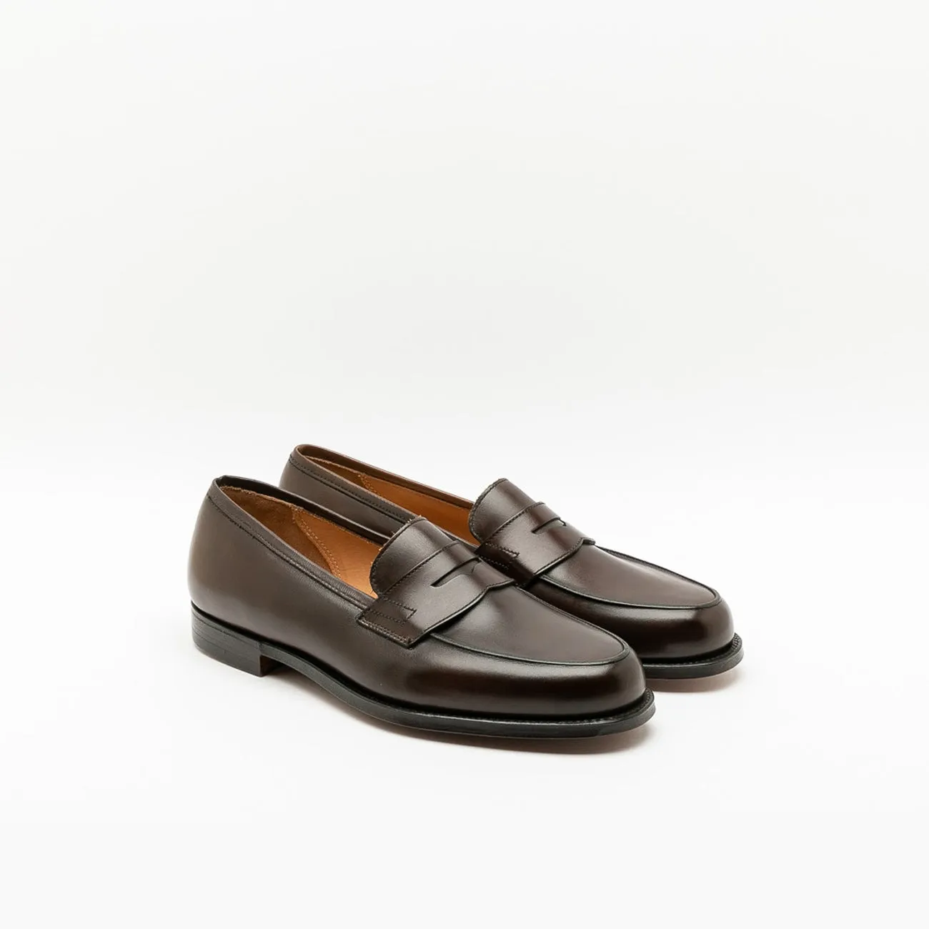 Mocassino penny Crockett & Jones Grantham 2 in pelle marrone
