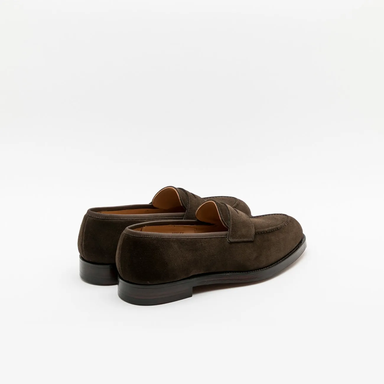 Mocassino penny Crockett & Jones Henley in camoscio marrone