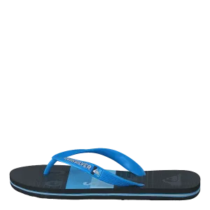 Molokai Wordblock Volley Youth Blue/black/blue