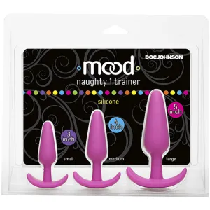 Mood Naughty 1 Anal Trainer Set Pink | Booty Kit