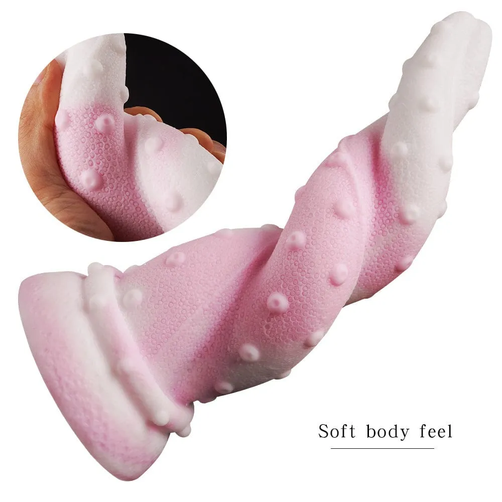 MRIMIN Colorful Tentacle Dildo Octopus Huge Anal Plug Premium Liquid Silicone