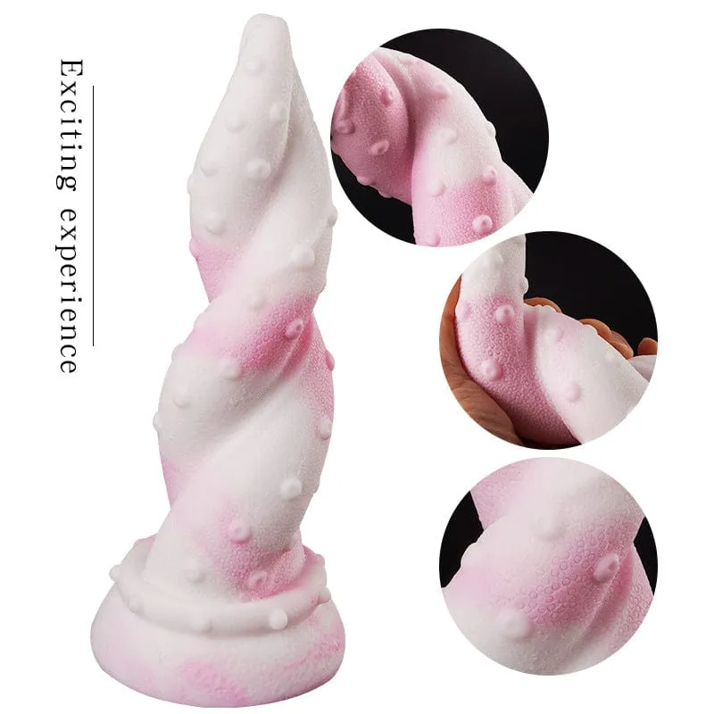 MRIMIN Colorful Tentacle Dildo Octopus Huge Anal Plug Premium Liquid Silicone