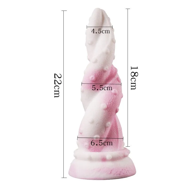 MRIMIN Colorful Tentacle Dildo Octopus Huge Anal Plug Premium Liquid Silicone