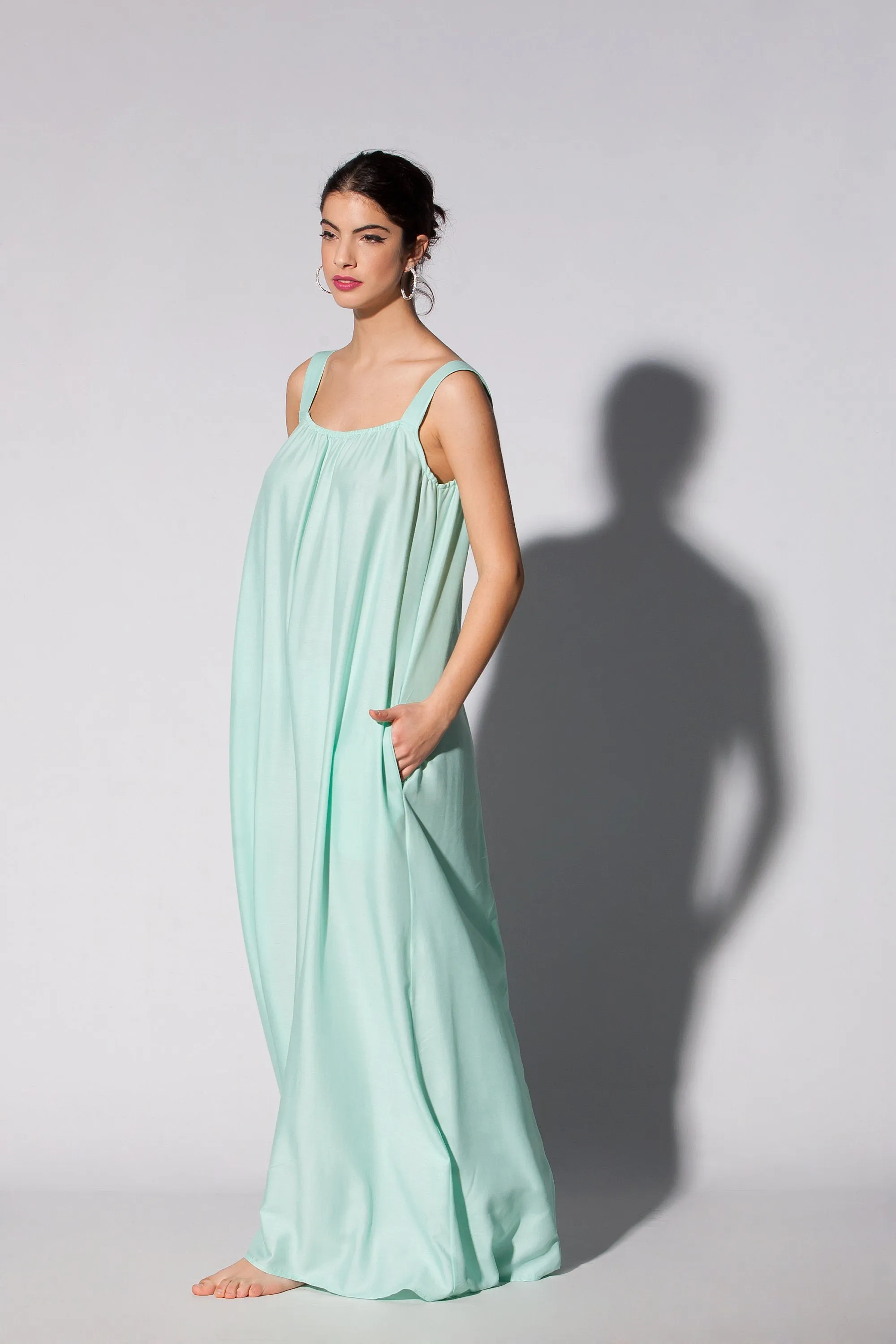 Multiway dress, Mint dress, kaftan maxi dress, women dress, 50s dress, A line dress, summer dress, plus size clothing, maternity dress,