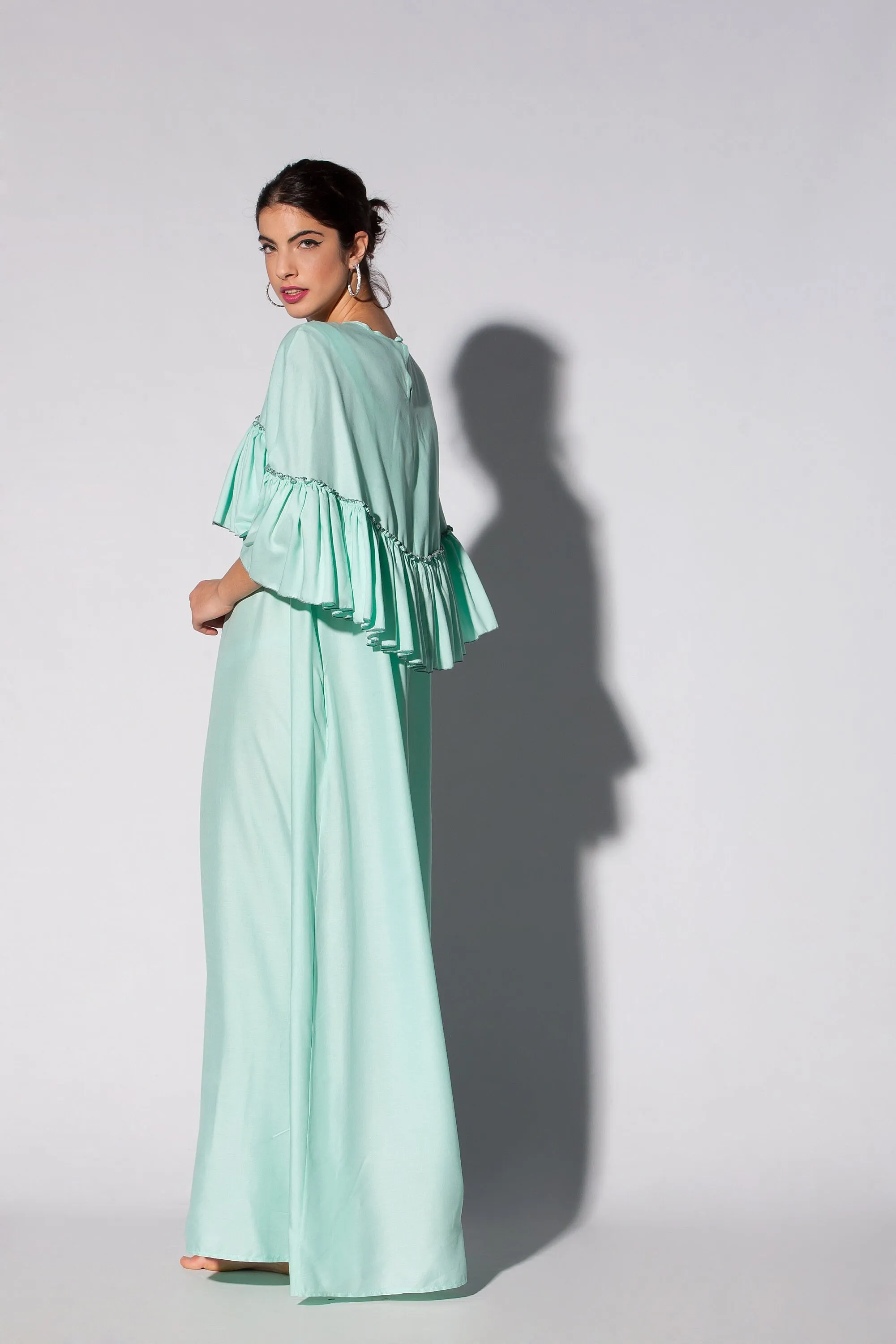 Multiway dress, Mint dress, kaftan maxi dress, women dress, 50s dress, A line dress, summer dress, plus size clothing, maternity dress,