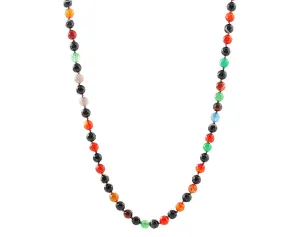 Natural agate necklace