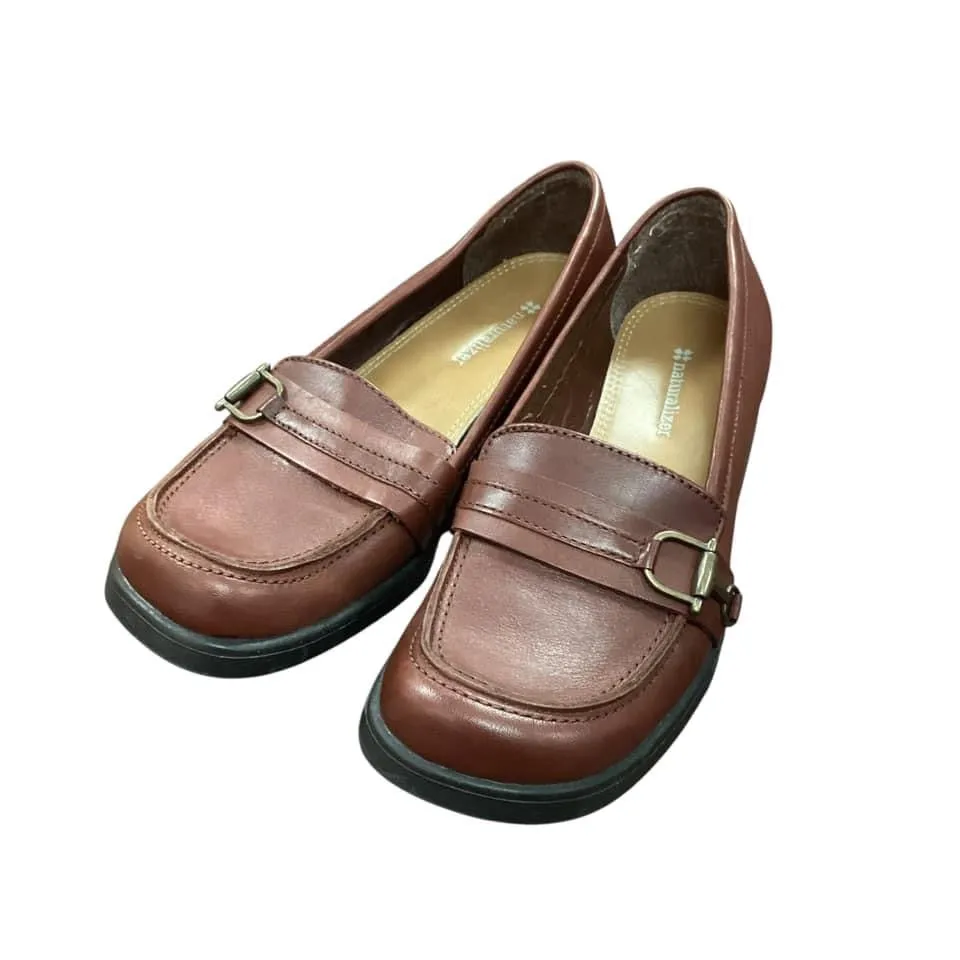 NATURALIZER BROWN LOAFERS (#100) SIZE 7M