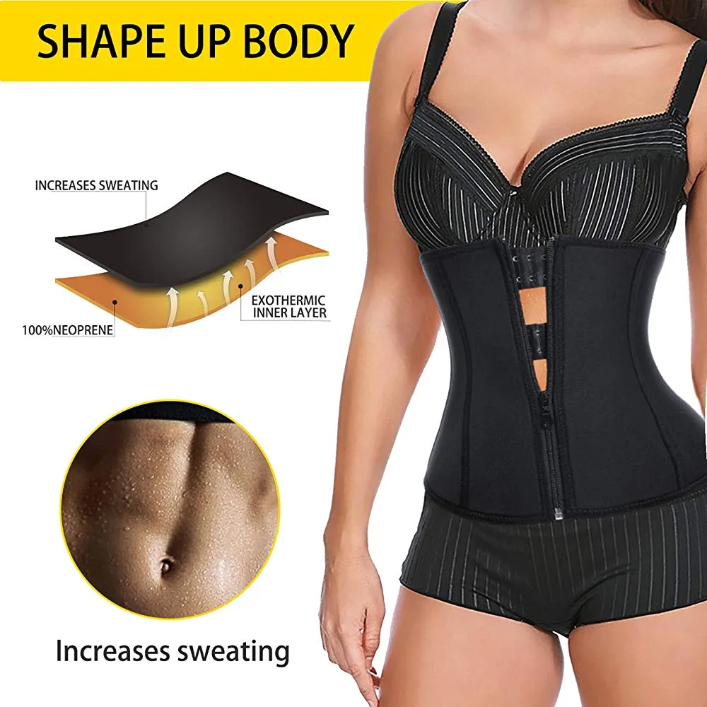 Neoprene Sauna Waist Trainer Corset for Weight Loss