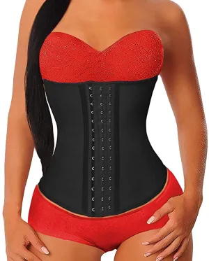 New Yianna Waist Trainer Corset for Women Weight Loss Training Cincher Hourglass Shaper, Black, Sz 3XL!