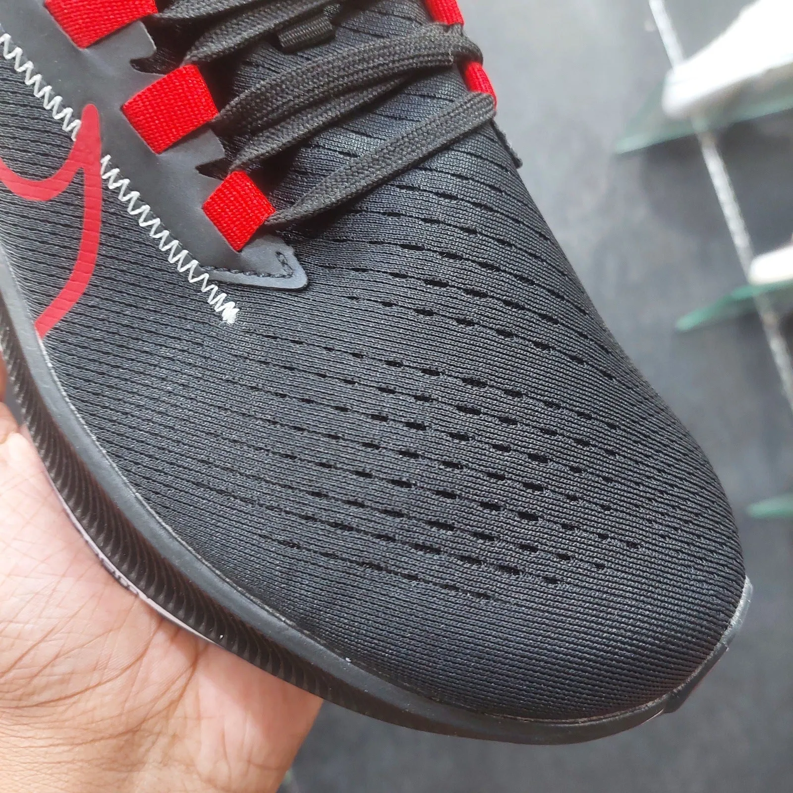 Nk Air Zoom Pegasus 38 'Black Red'