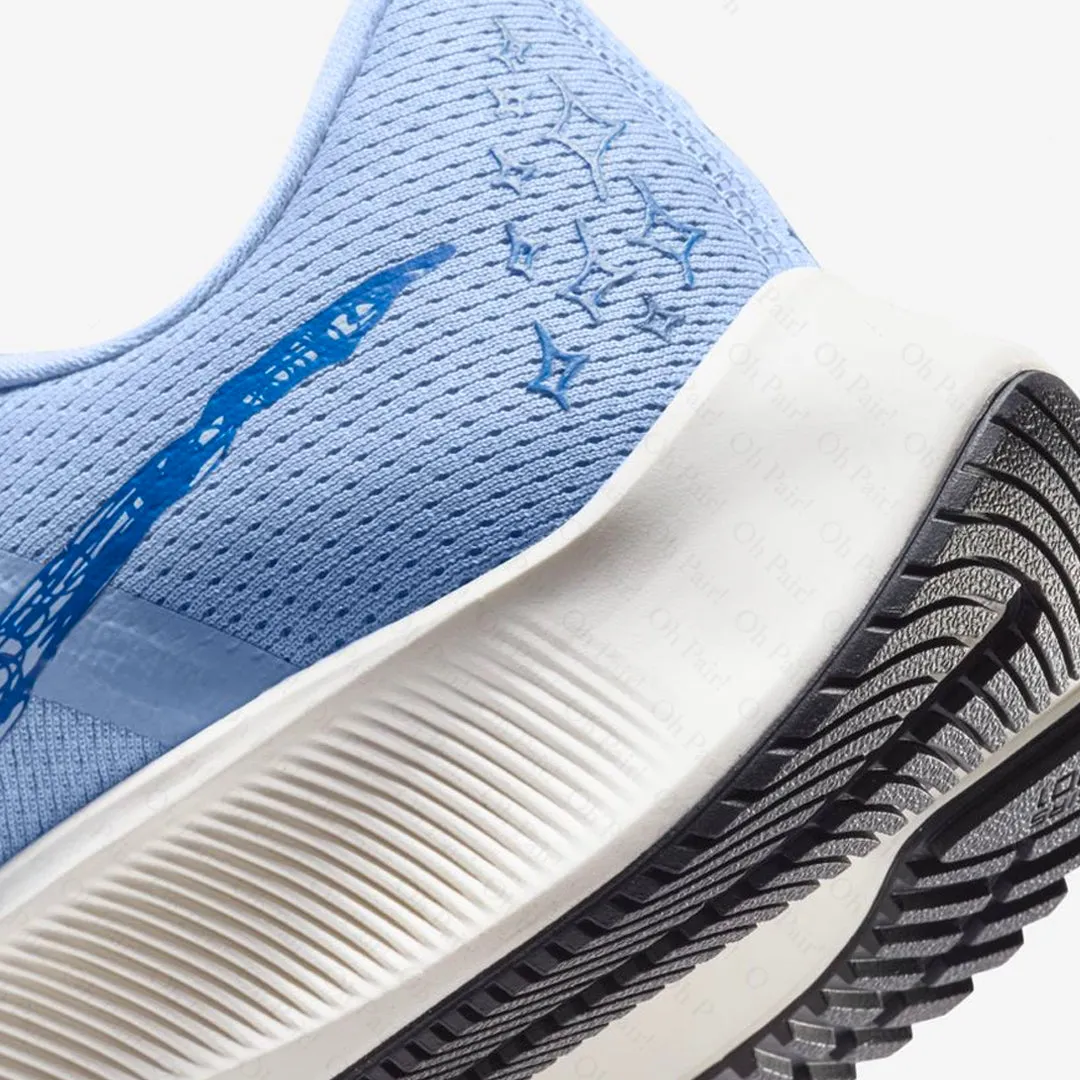 Nk Air Zoom Pegasus 38 X NATHAN BELL 'RUN TO A MAGICAL PLACE - ALUMINUM'