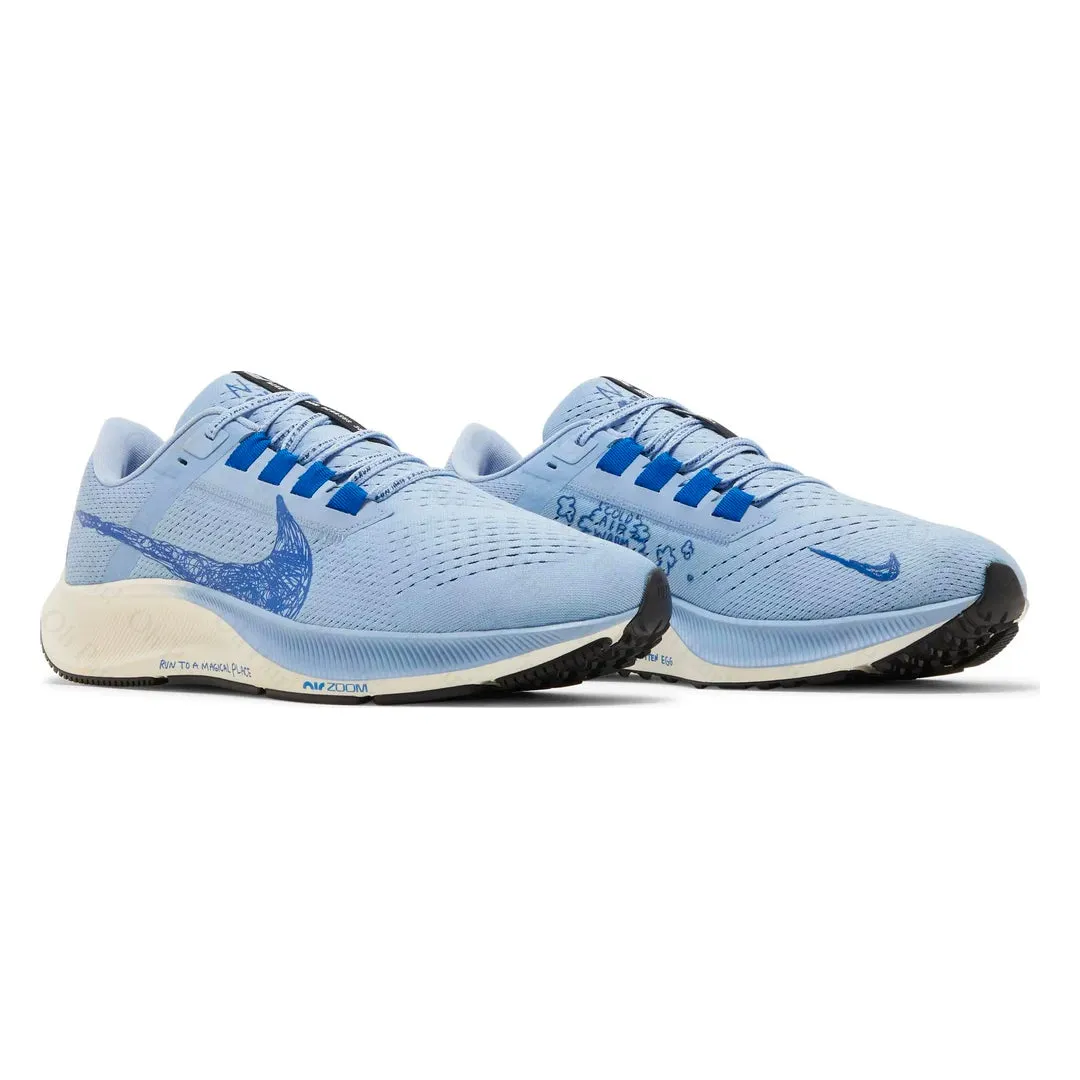 Nk Air Zoom Pegasus 38 X NATHAN BELL 'RUN TO A MAGICAL PLACE - ALUMINUM'