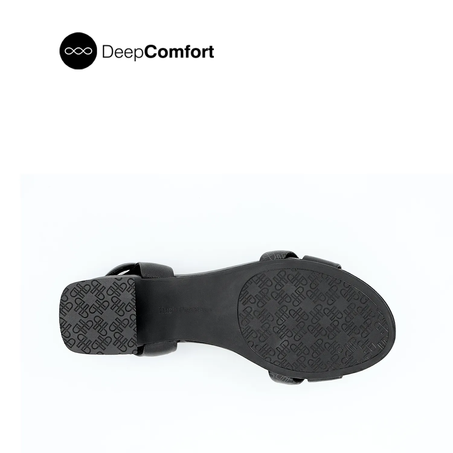 Noelle Backstrap Women's Sandals - Black Leather
