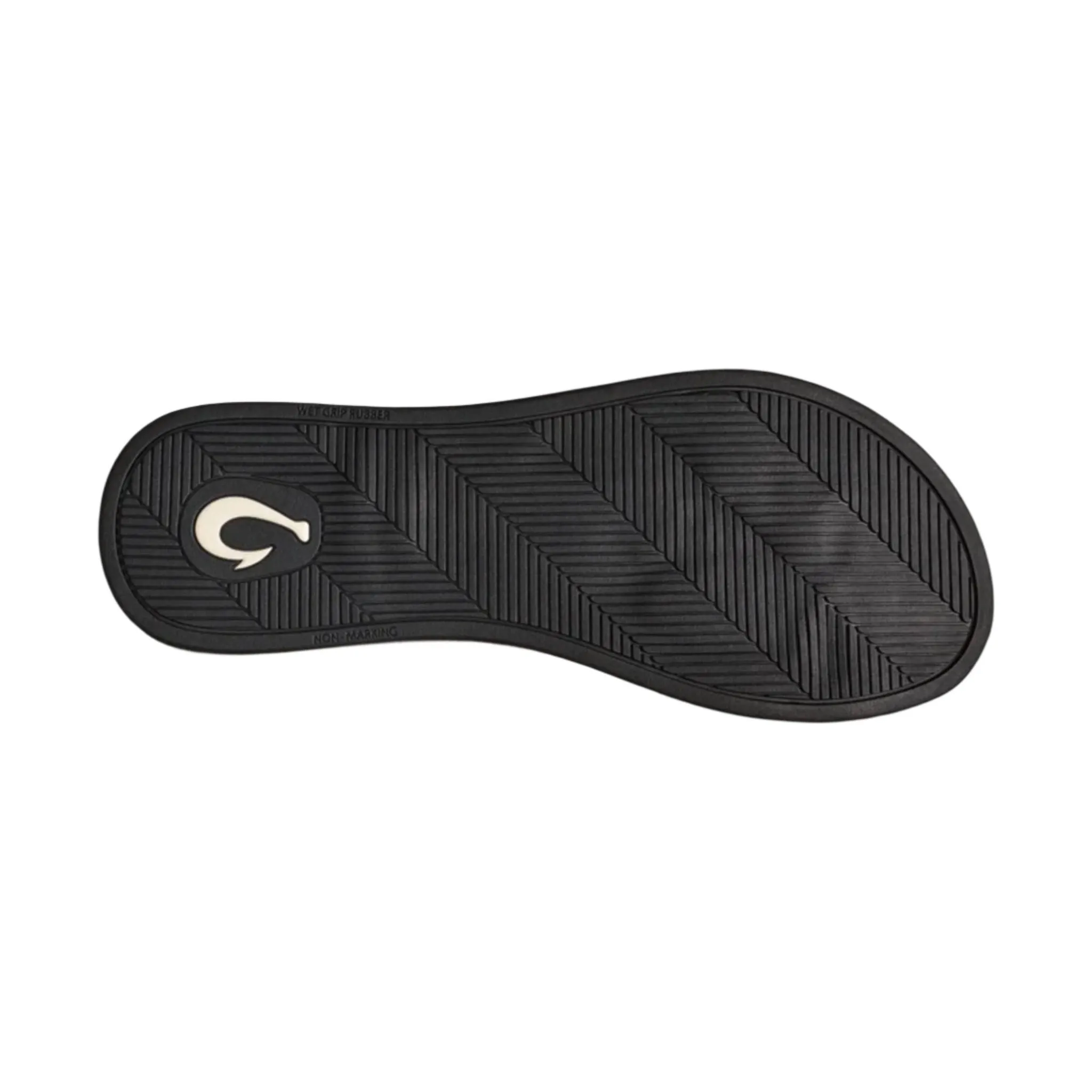 OluKai Women's Lalahi Leather Beach Sandals - Copper/Lava Rock