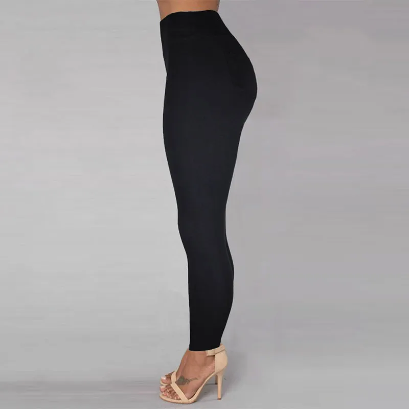 Ophelia High-Waist Tailored Skinny Pants