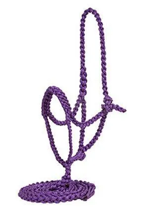 Oxbow Tack Flat Nose Braided Rope Halter