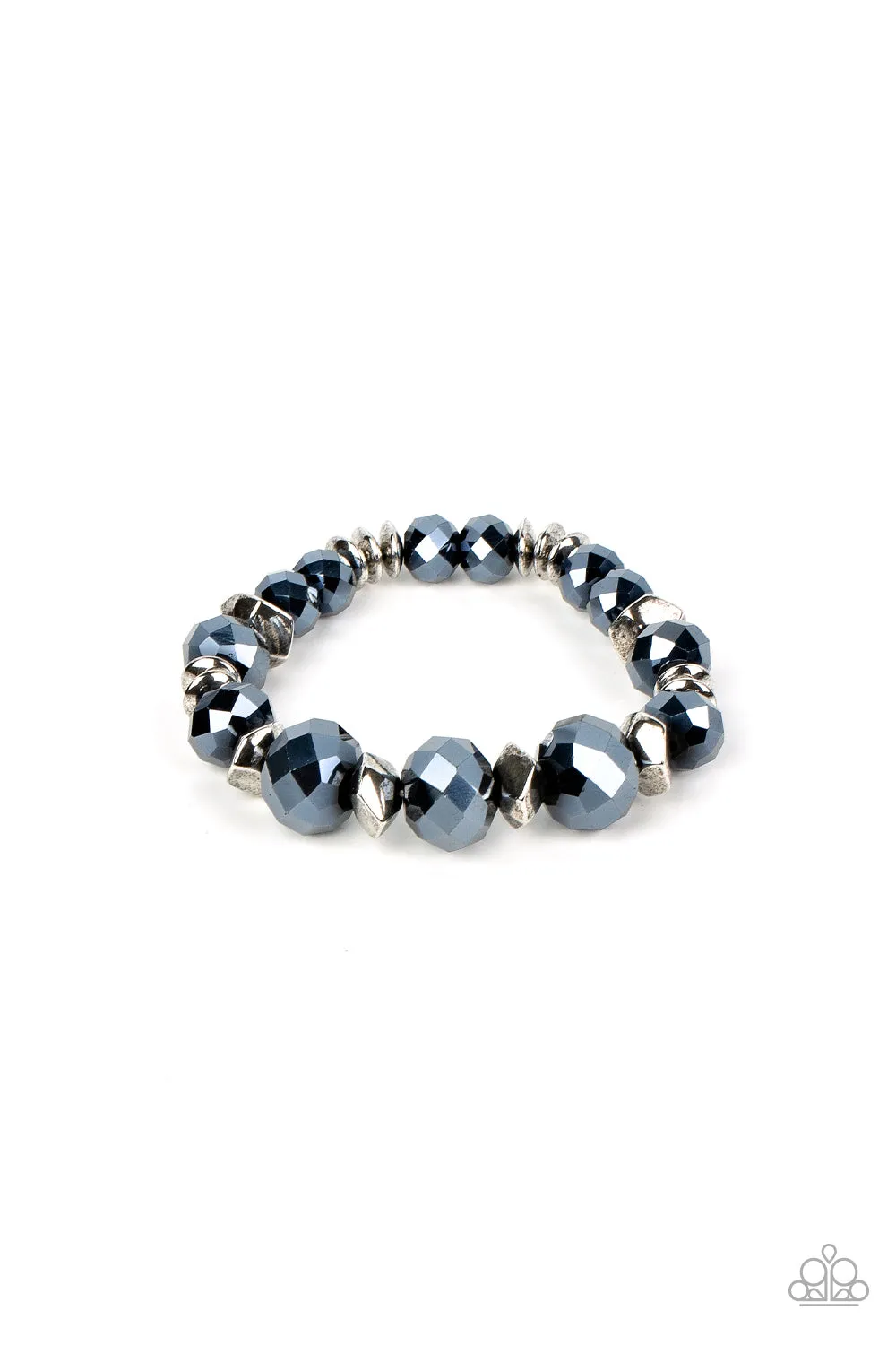 Paparazzi Cosmic Cadence Necklace Blue & Astral Auras Bracelet Blue