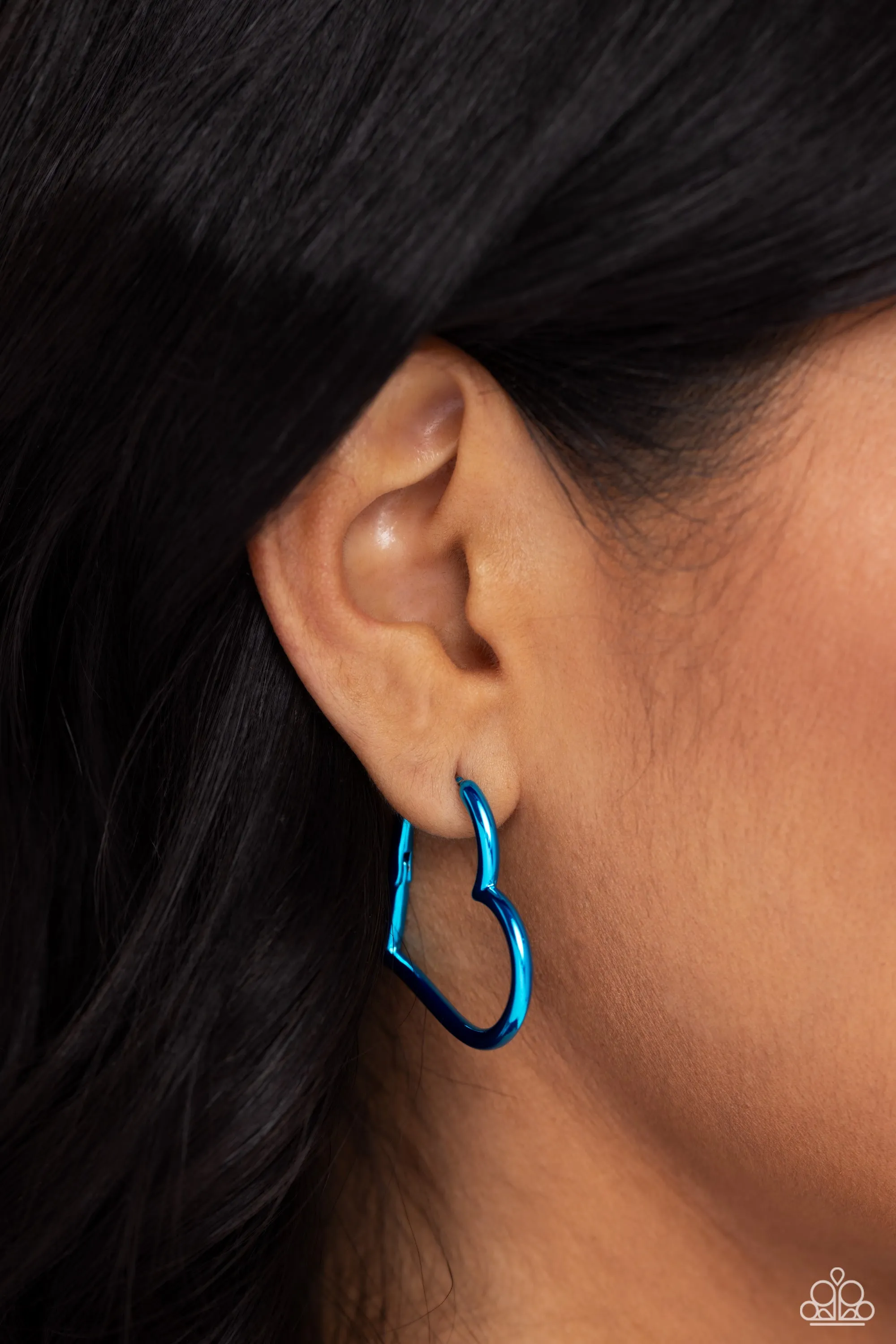 Paparazzi Loving Legend Earrings Blue