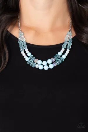 Paparazzi Vera-CRUZIN Necklace Blue