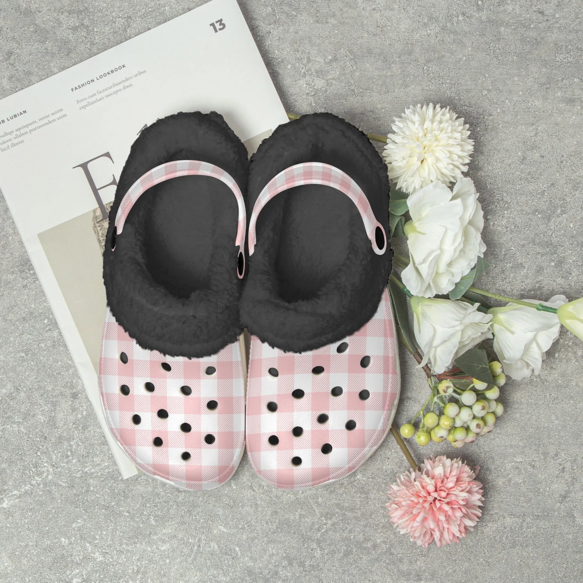 Pink Checkered