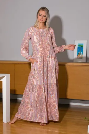 Plus Size Dress, Kaftan Dress, Boho Dress, Plus Size Maxi Dress, Print Dress, Bohemian Clothing, Maternity Dress, Ruffle Dress, Beach Dress