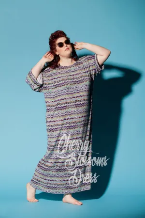 Plus Size Maxi Dress, Kaftan Dress, Pattern Dress, Boho Dress, Beach Dress, Plus Size Clothing, Pocket Dress, Loose Dress, Oversize Dress