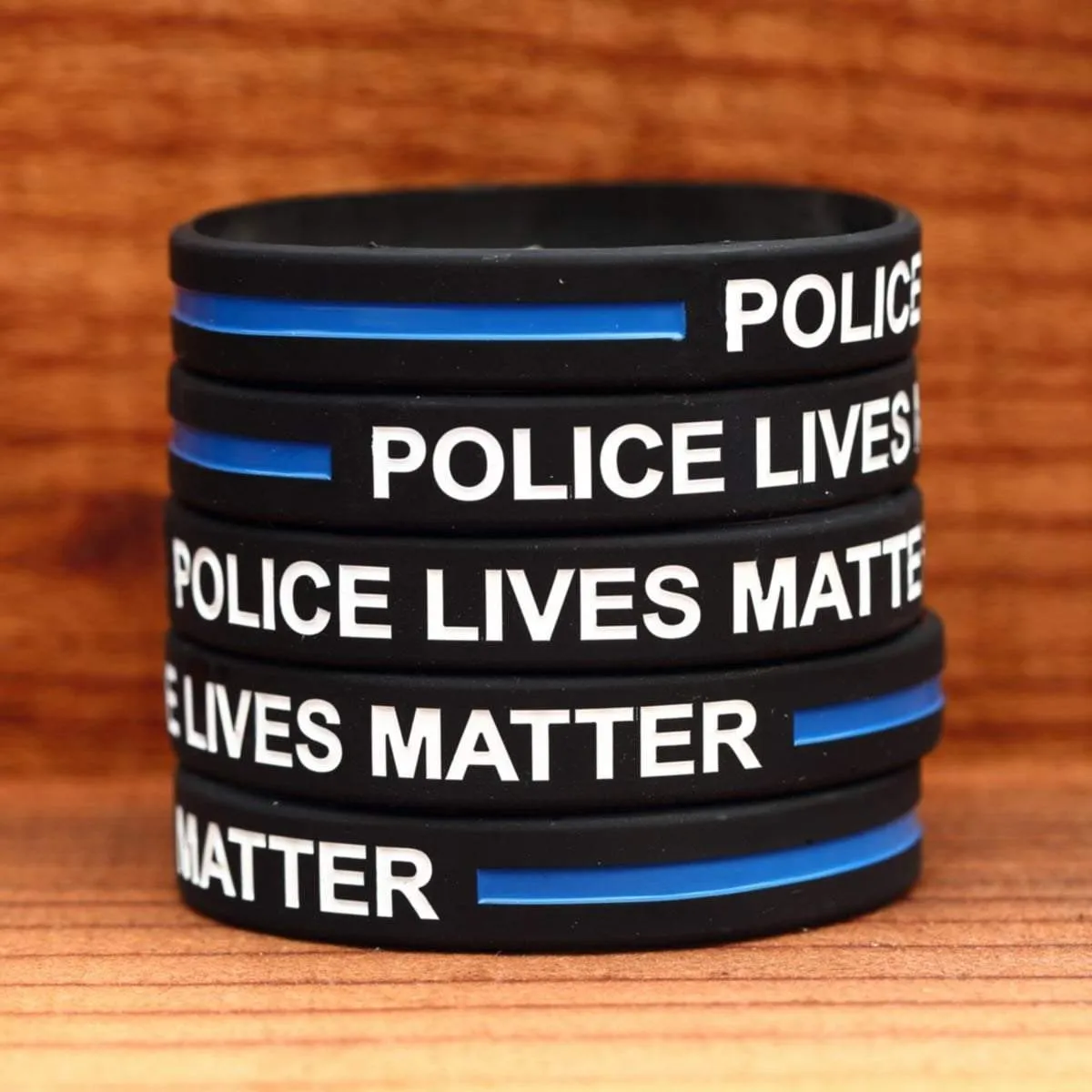 Police Lives Matter Thin Blue Line Bracelet
