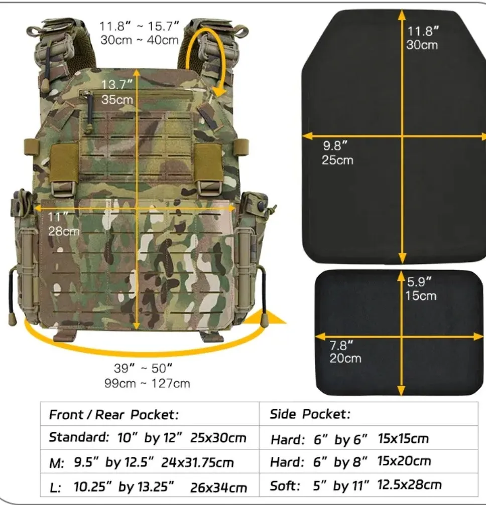 PrepPro Sentinel Plate Carrier – Elite Modular Tactical Vest System