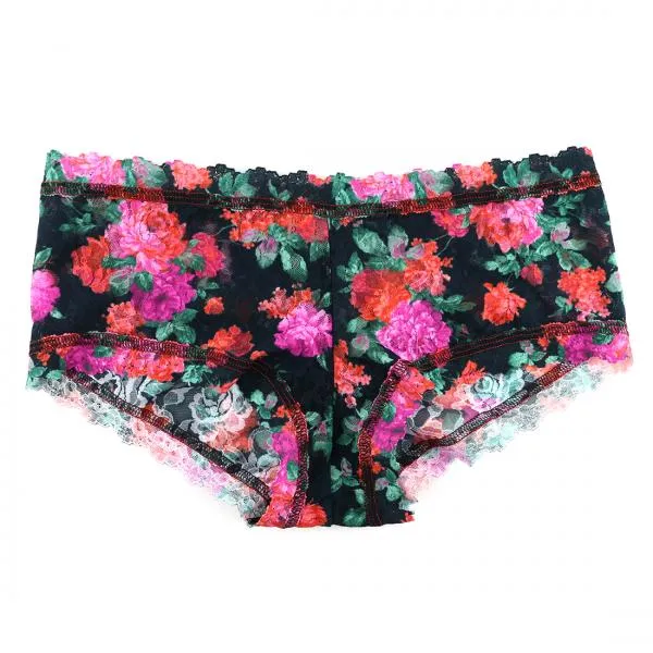 Printed Signature Lace Boyshort - Autobiography -