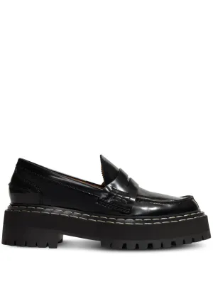 Proenza Schouler lug-sole leather loafers