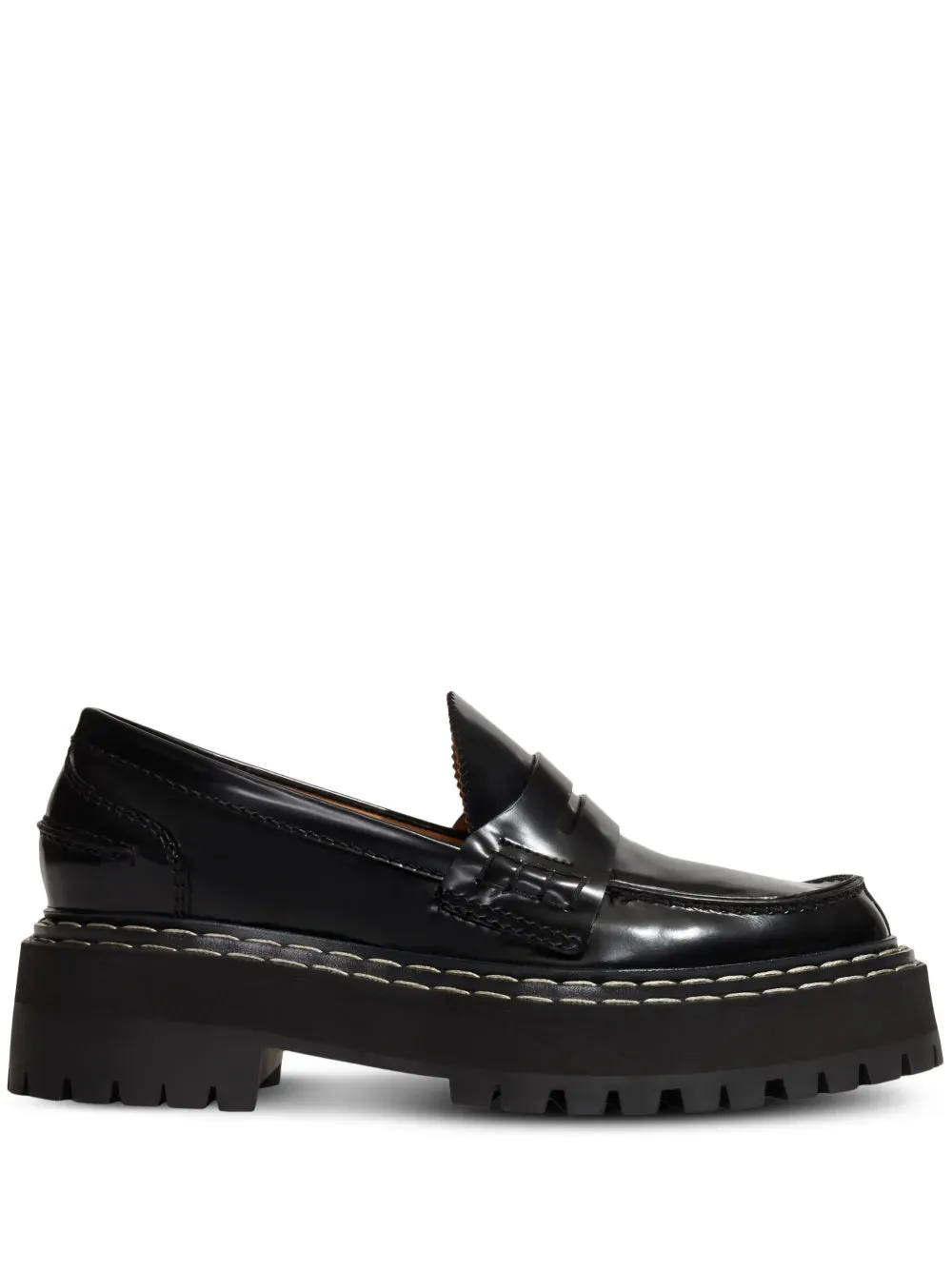Proenza Schouler lug-sole leather loafers