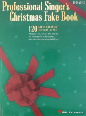 Professional Singer's Christmas Fake Book High Voice