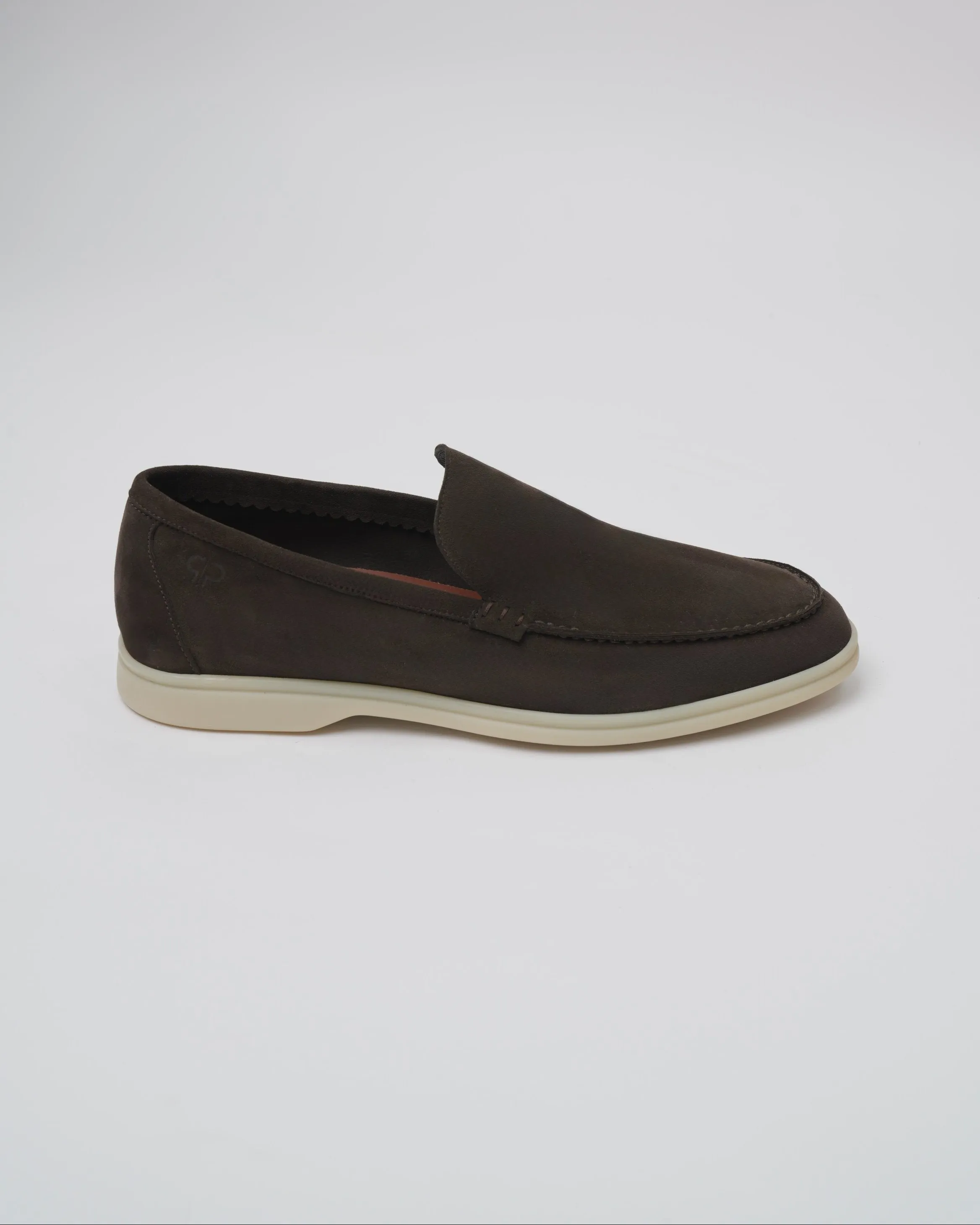 PSM092S LOAFER SUEDE DARK BROWN