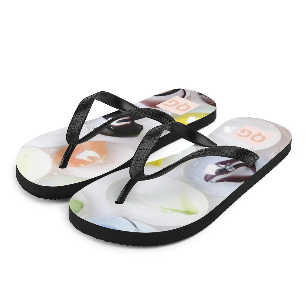 QG Marble Flip-Flops