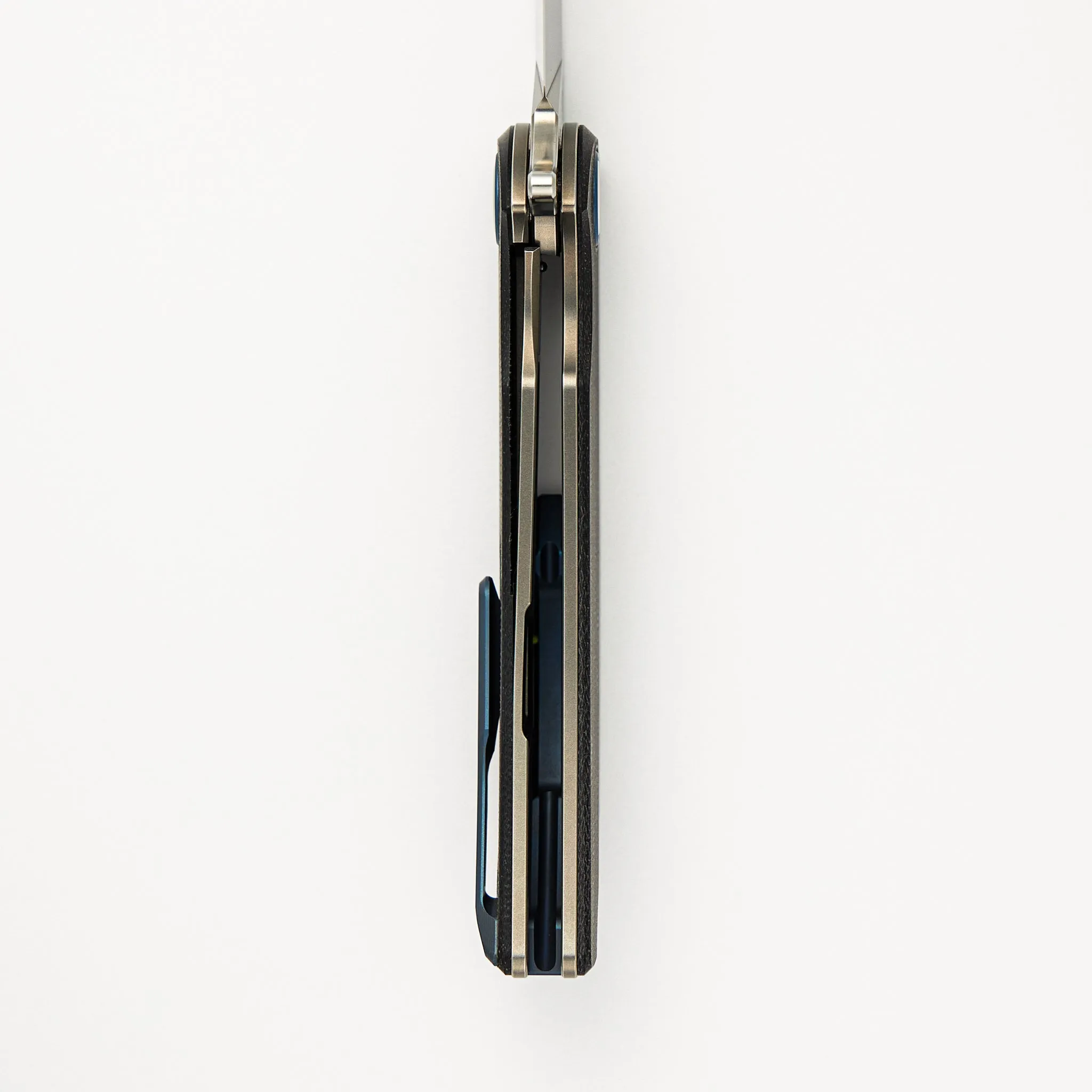 "Limited Edition" Soft Overkill - M398 Blade - Black Canvas Micarta Handle - RBS (RJ Martin Design)