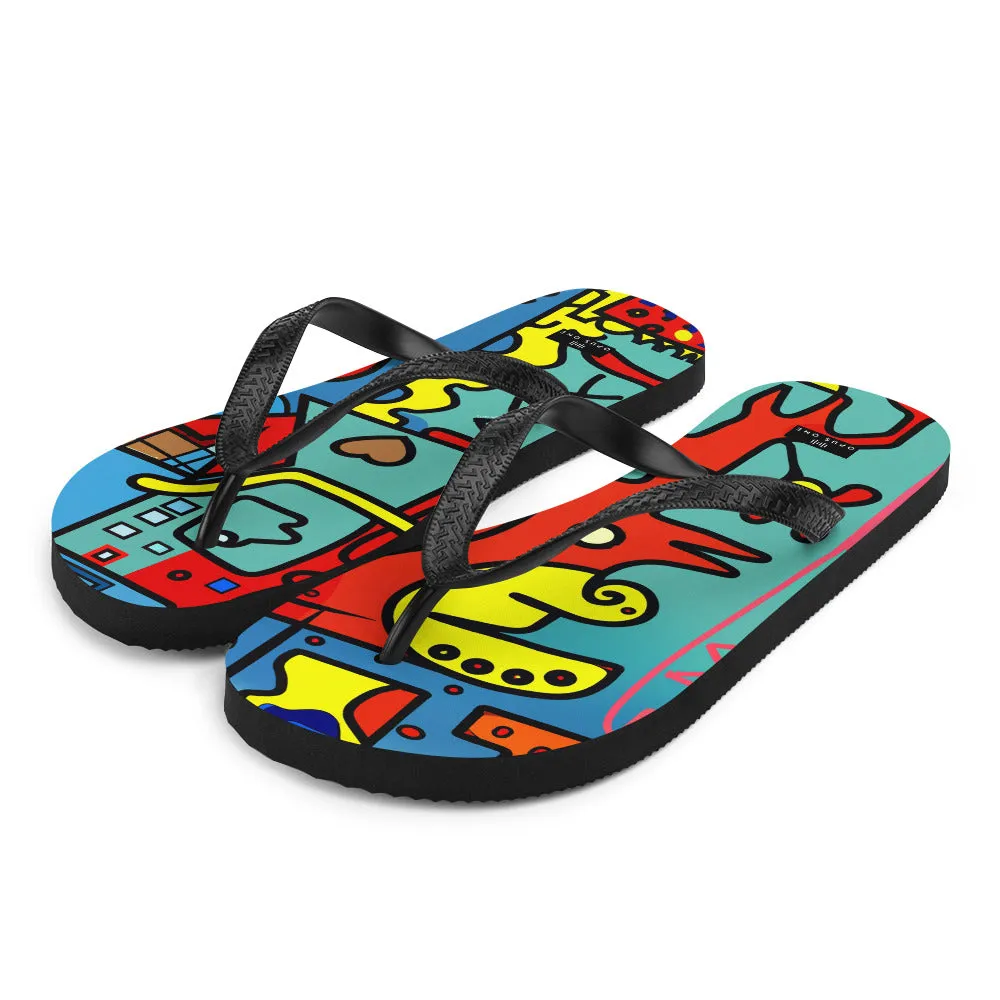 Rave Dayz (v1) Flip-Flops