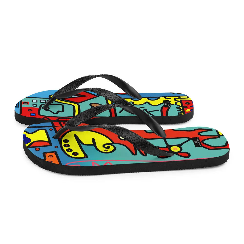 Rave Dayz (v1) Flip-Flops