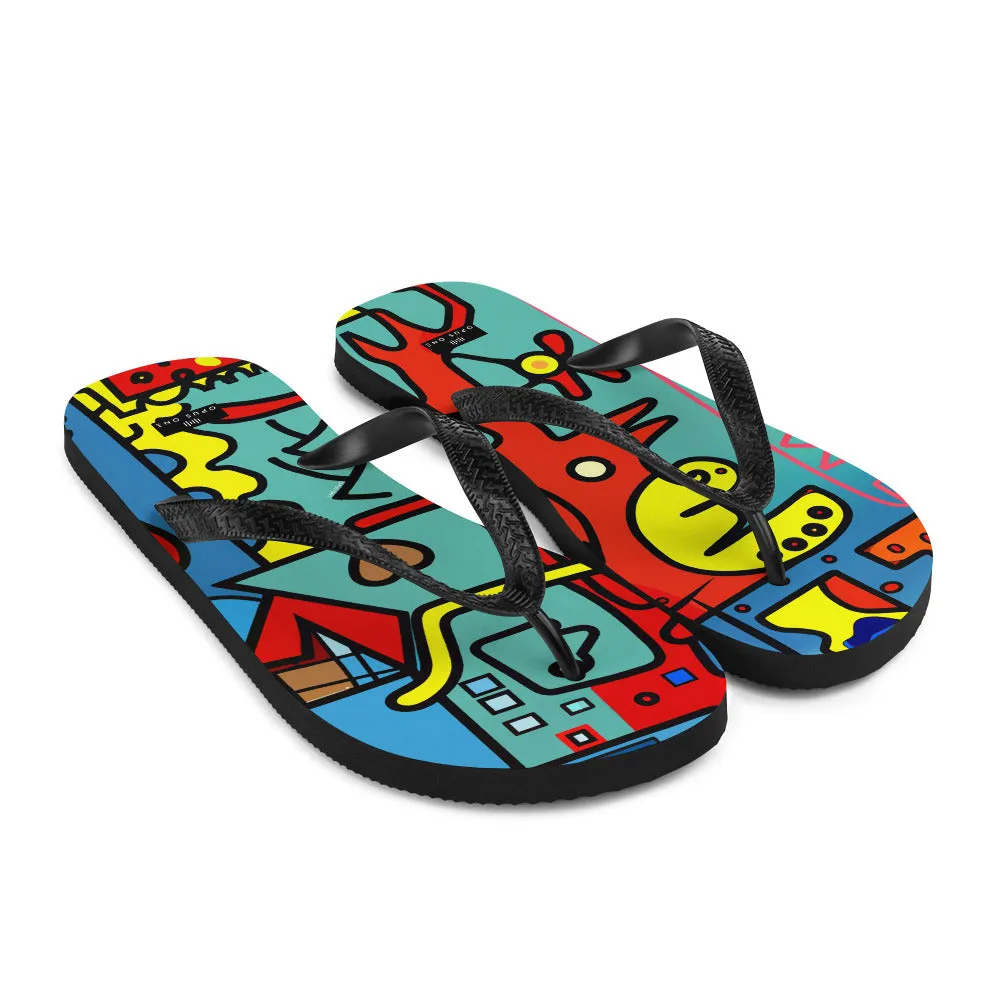 Rave Dayz (v1) Flip-Flops
