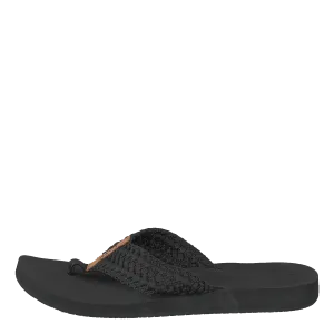 Reef Cushion Threads Black