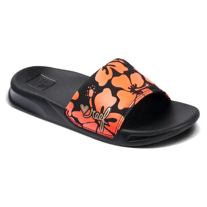 Reef Kid's One Slide Flip Flop - Hibiscus Coral